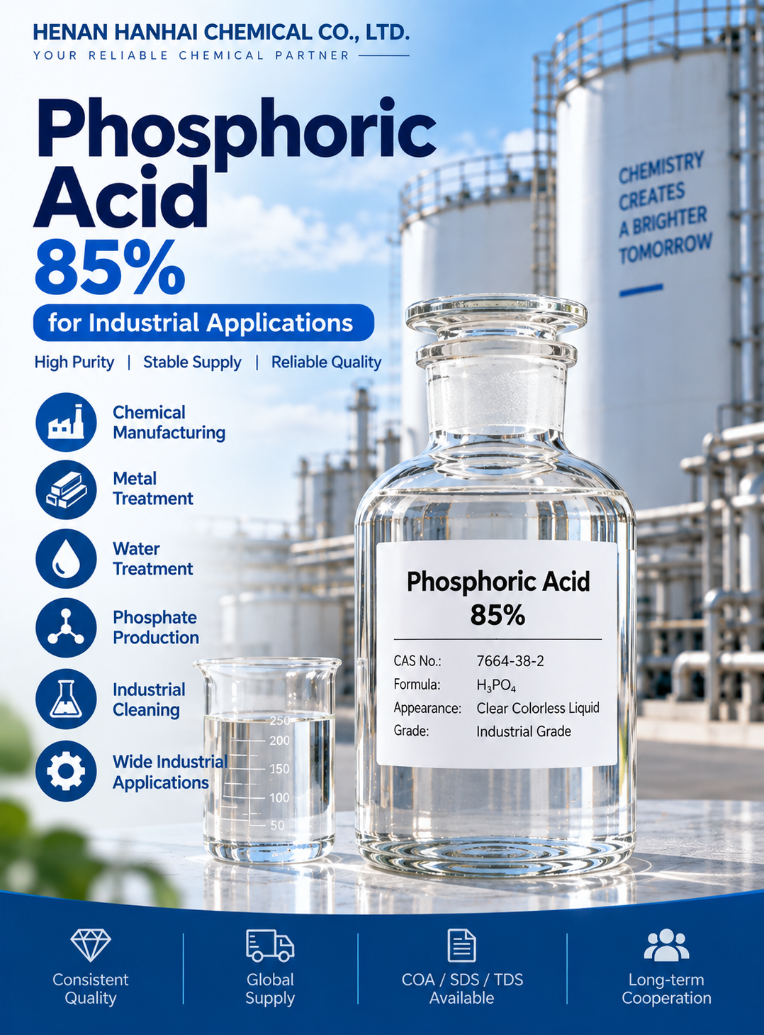 Phosphoric Acid 85% Product Specifications