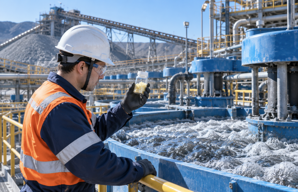 Sodium Sulfide for mining flotation and mineral processing